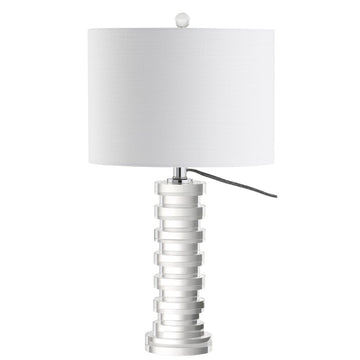 Sasha 25" Crystal LED Table Lamp - JONATHAN Y